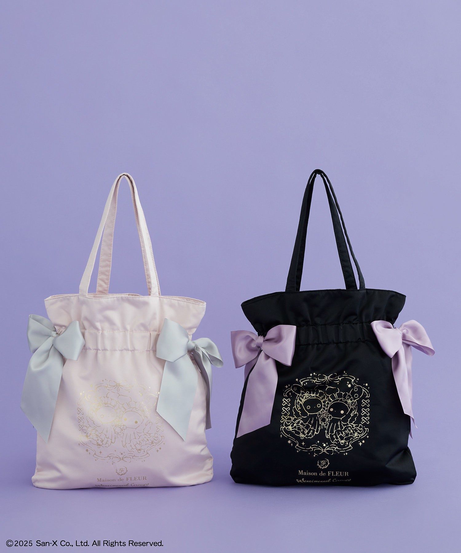 センチメンタルサーカス ダブルリボントートバッグ/Maison de FLEUR