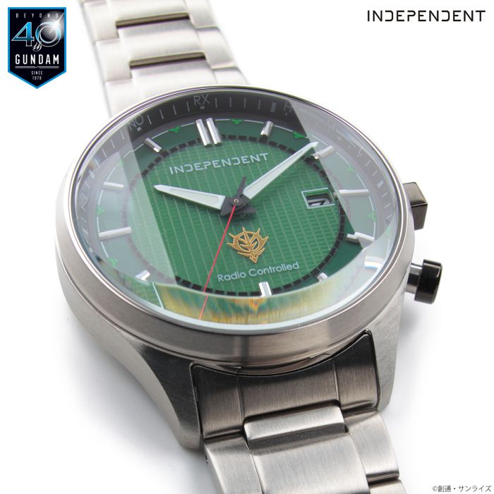 ガンダム40周年] リズム時計より「ZEON WATCH」2種、5月中旬発売決定