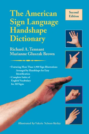 PDF] The American Sign Language Handshape Dictionary by Richard A