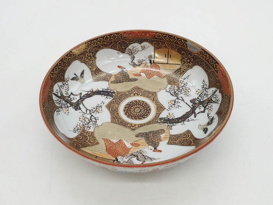 公式】アンティーク家具ラフジュ工房商品詳細ページ明治期 九谷焼 色絵