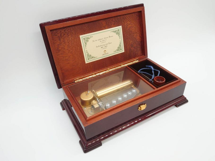 ORPHEUS 50弁 美しく青きドナウ 舞踏への勧誘 オルフェウス サンキョー