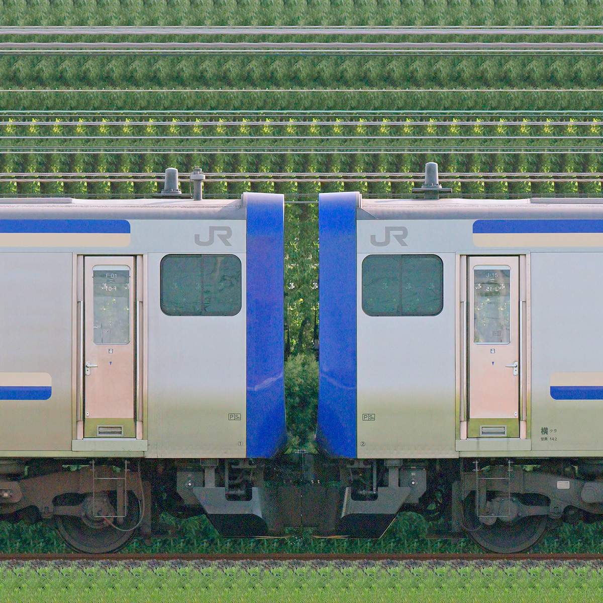 JR東日本 横須賀線・総武快速線 E235系1000番台F-01編成＋J-15編成