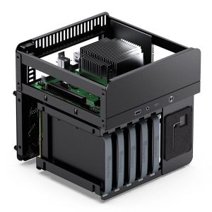 Jonsbo N2 Mini-ITX case - black - Watercooling UK