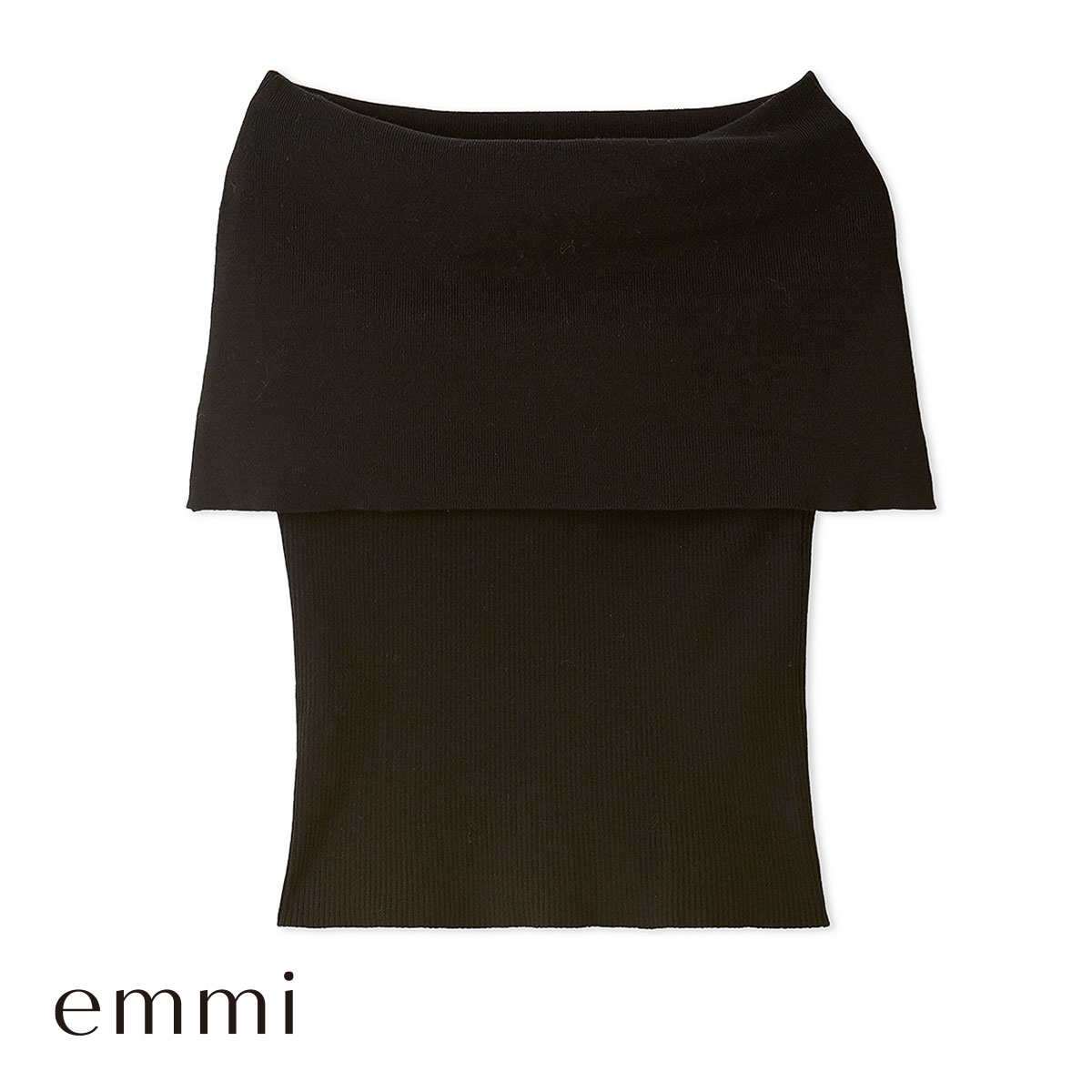 エミ emmi オフショルラメニットトップス emmi | SHIROHATO(白鳩)