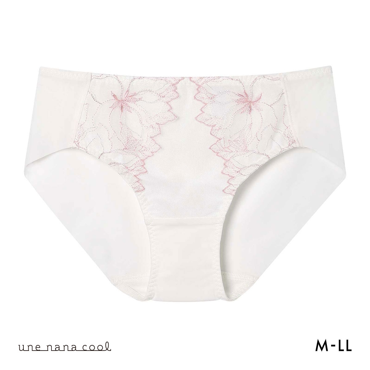 ウンナナクール 小さく見せるブラ ミニマイザーブラ レース ショーツ