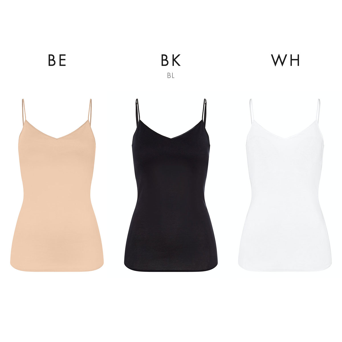 ハンロ コットン シームレス カップ付き キャミソール HANRO COTTON