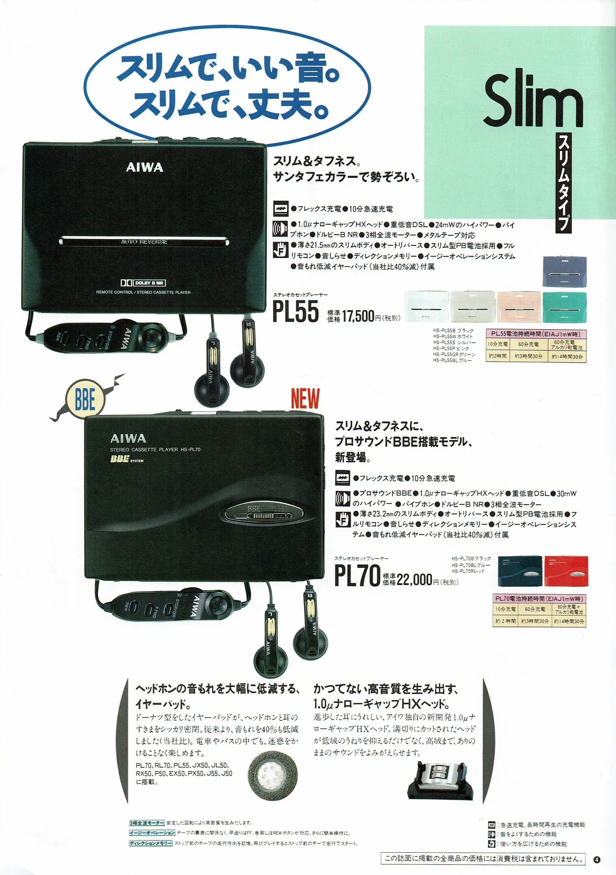 Aiwa HS-PL70 ▷ Walkman.land