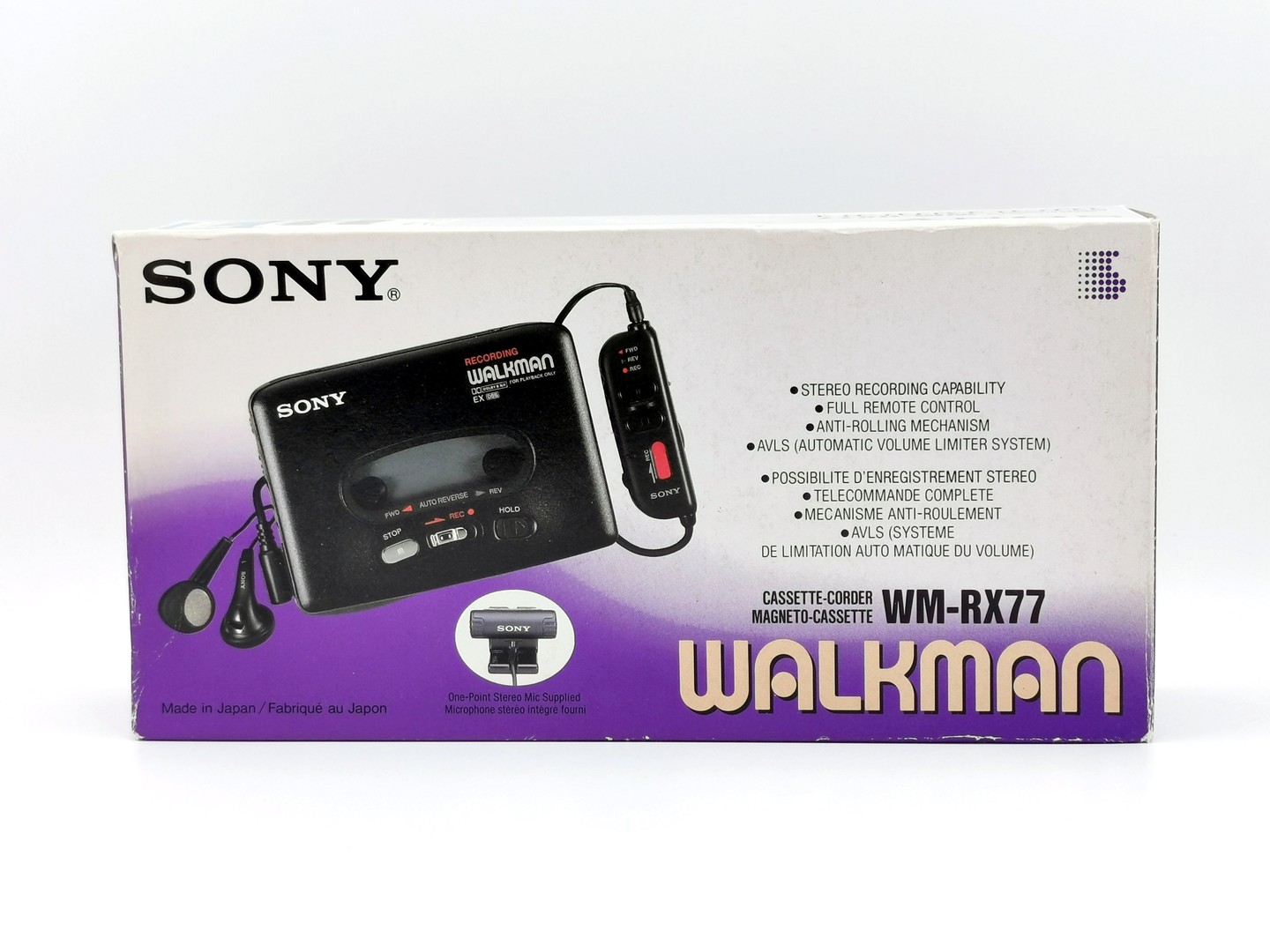Sony WM-RX77 ▷ Walkman.land