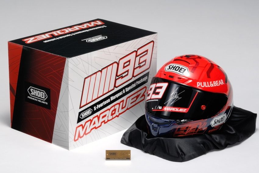 新製品】SHOEI、93個限定・直筆サイン入り「X-Fourteen マルケス6