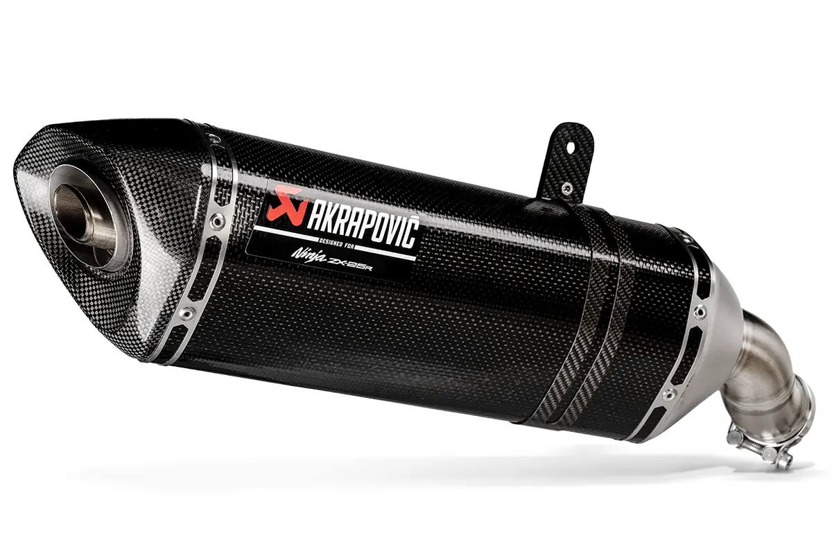 カワサキ×アクラポビッチ】Ninja ZX-4R/25R用スリップオンマフラーを