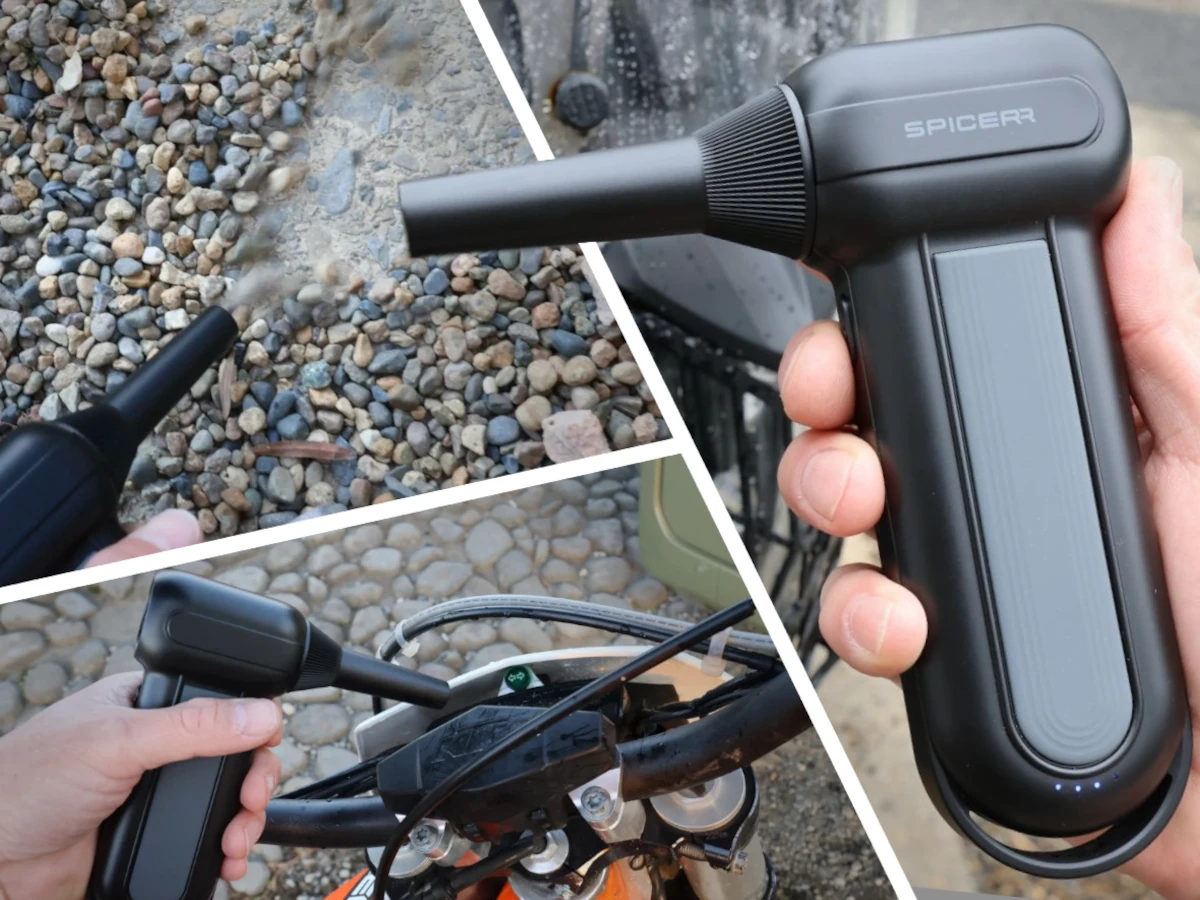 大人気のポケッタブル高圧洗浄機とペアになる「SPICERR ポケッタブル