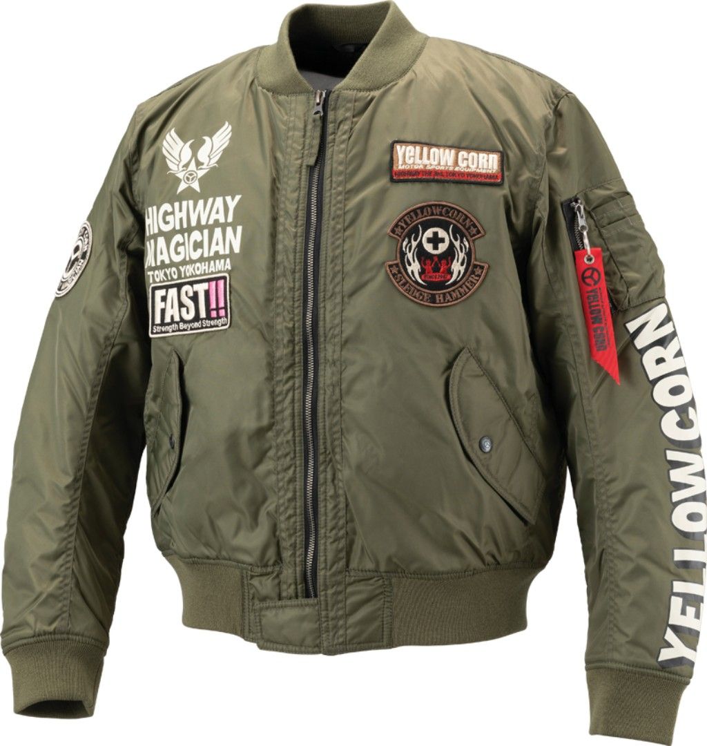 Webike | YeLLOW CORN イエローコーン MA-1ウィンタージャケット(YB