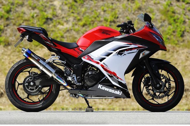 カワサキ カワサキ ニンジャ250 2気筒 チタンフルエキゾースト