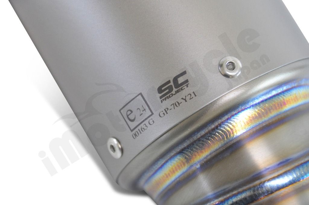Webike | SC-PROJECT SCプロジェクト GP70-Rスリップオンサイレンサー