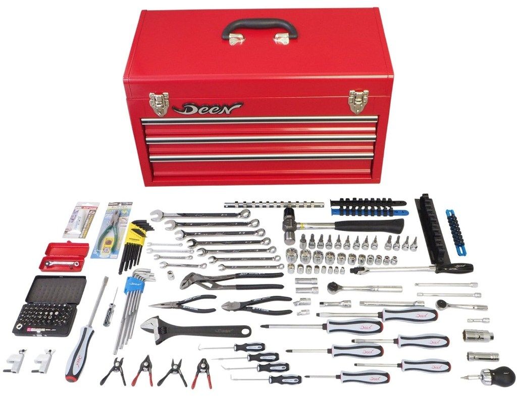 Webike | DEEN ディーン インチ Proツールセット レッド (022821