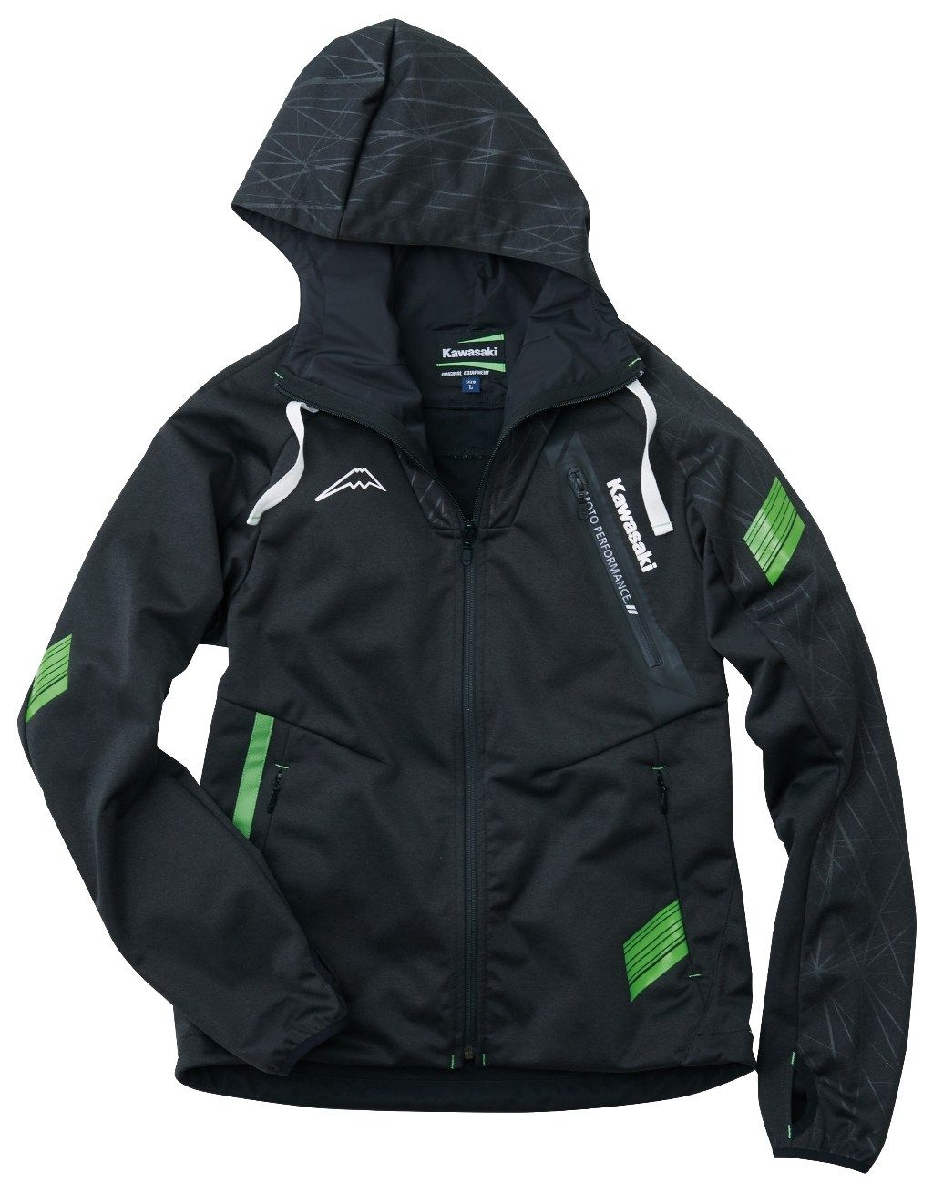 Webike | Kawasaki カワサキ カワサキ×クシタニ ミッドパーカー(J8016