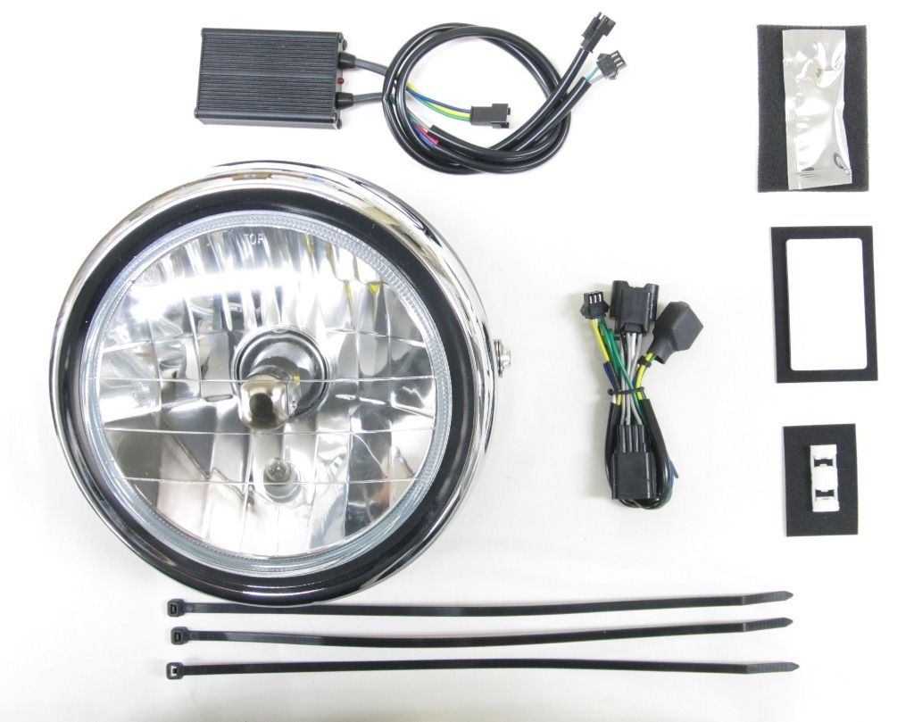 Webike | PROTEC プロテック LEDマルチリフレクターヘッドライトキット