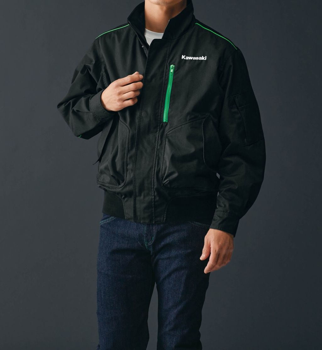 Webike | Kawasaki カワサキ スタッフブルゾン23(J8907-1239