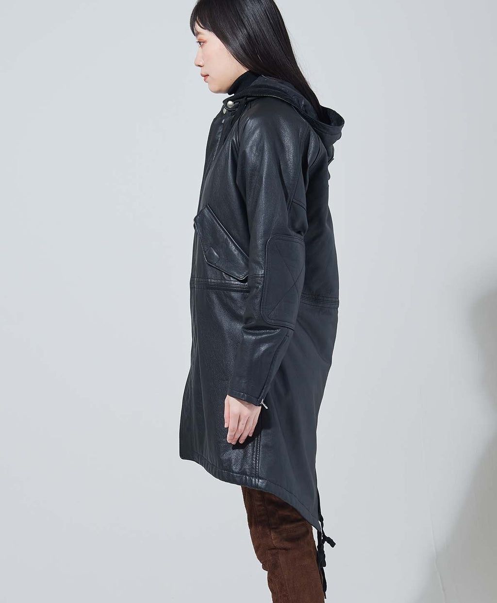 Webike | KADOYA カドヤ 【ALTER KEIS】RIDERS MODS PARKA レザー