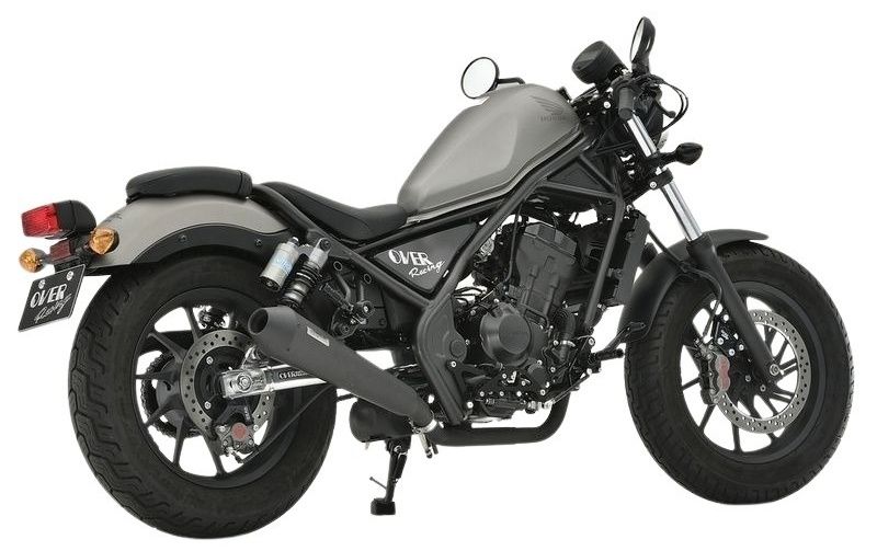 Webike | OVER オーヴァー オーバー SSメガホンマフラー サイレント