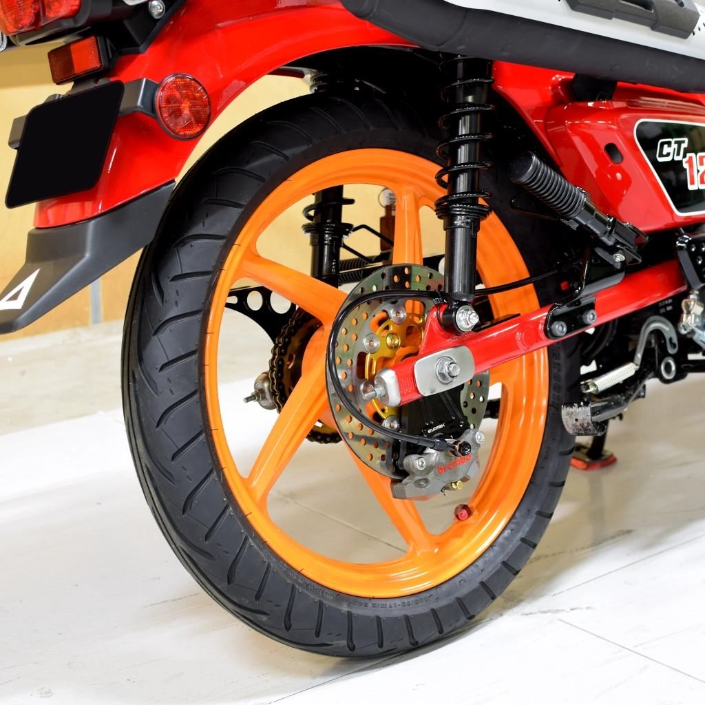 Webike | EVATEK エヴァテック キャストホイール 前後セット CT125