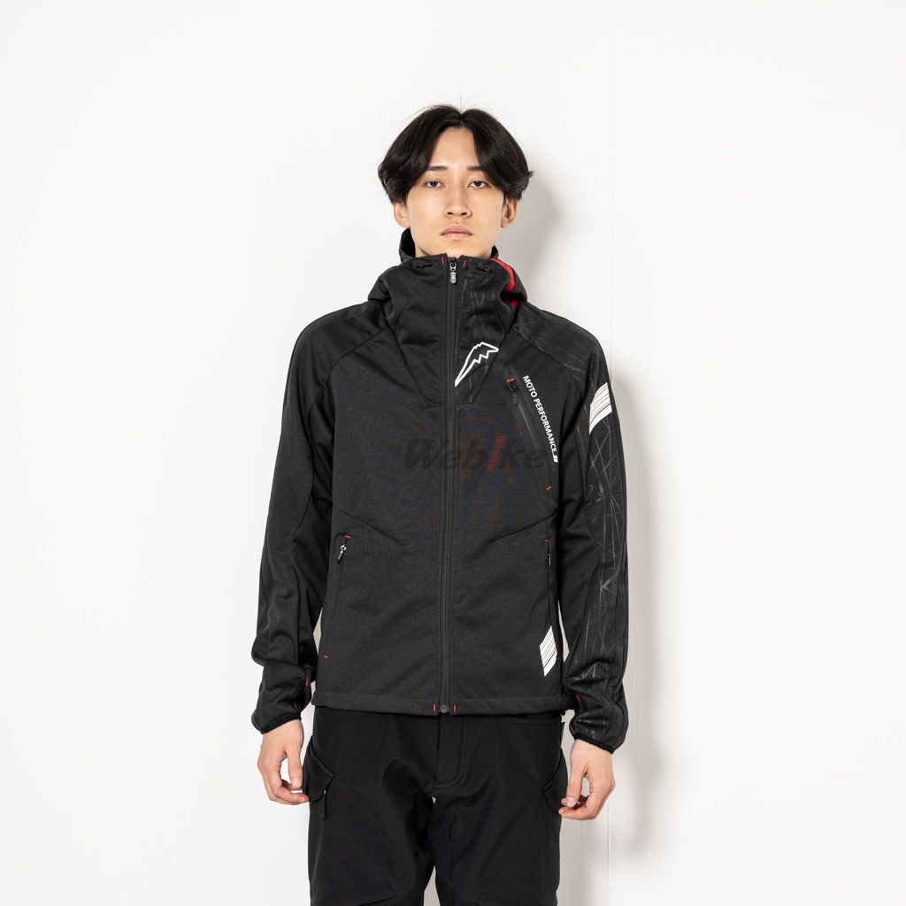 Webike | KUSHITANI クシタニ ミッドパーカー(K-1326-BK-M