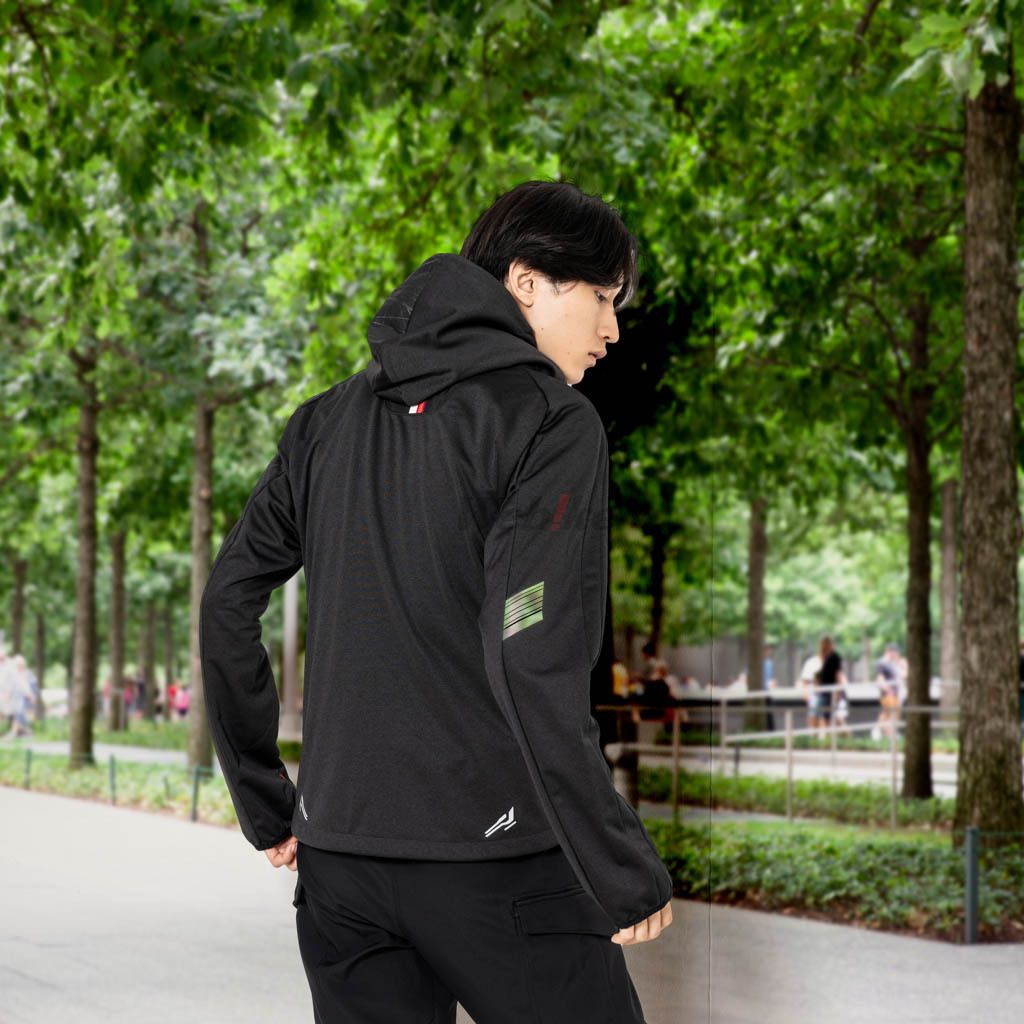 Webike | KUSHITANI クシタニ ミッドパーカー(K-1326-BK-L