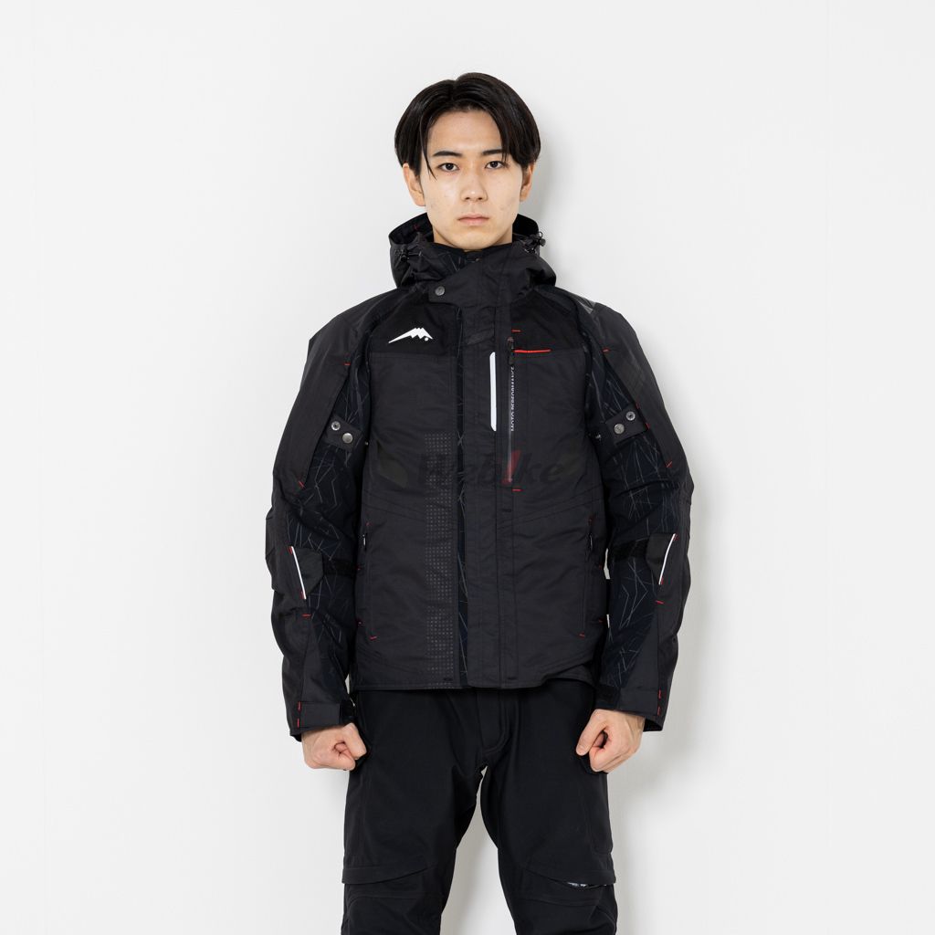 Webike | KUSHITANI クシタニ アロフトフードジャケット(K-2846-BK-XL