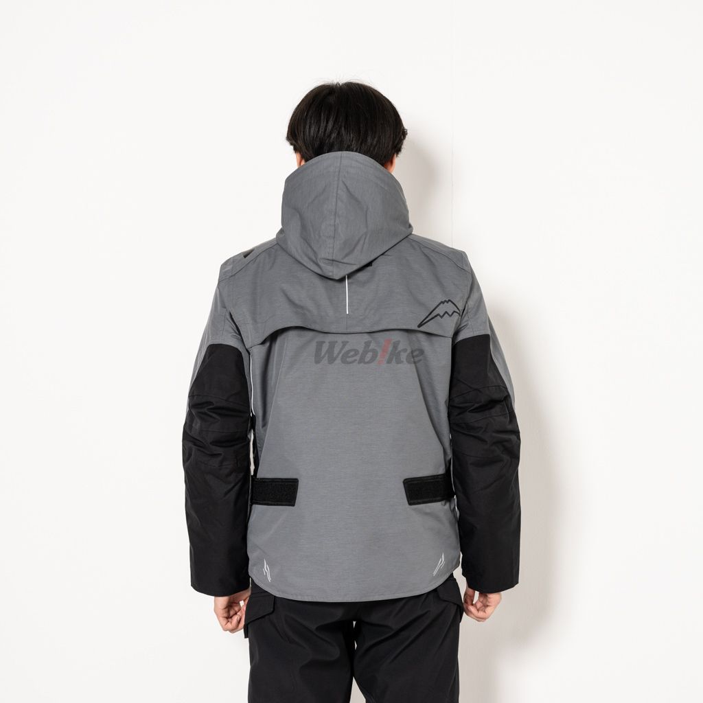 Webike | KUSHITANI クシタニ アロフトフードジャケット(K-2846-GY-XL