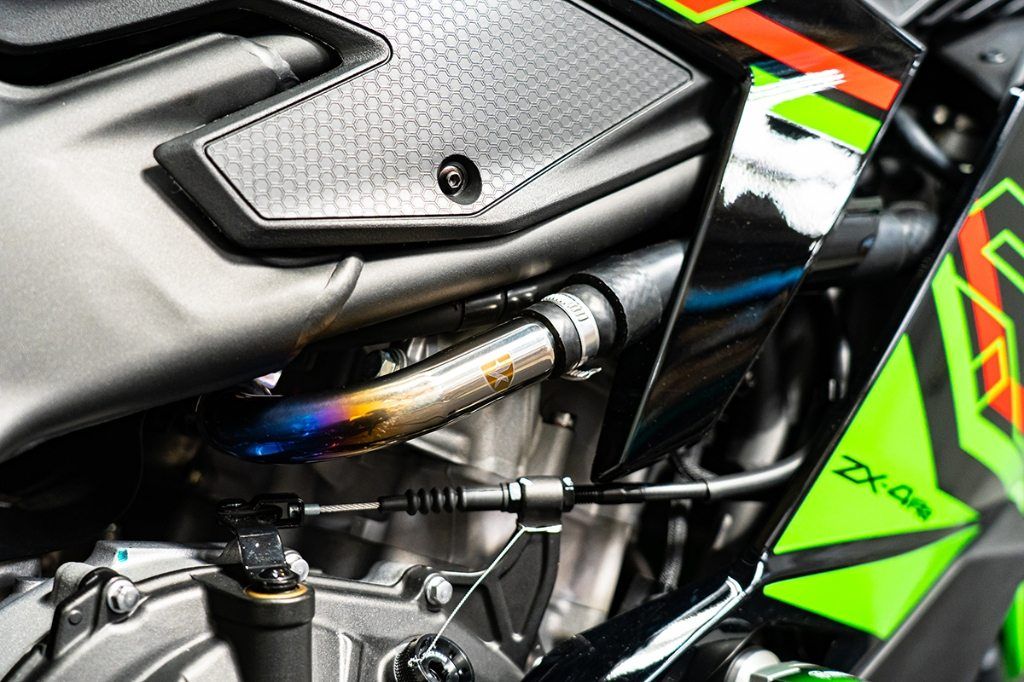 Webike | TRICKSTAR トリックスター チタンラジエターパイプ Ninja ZX