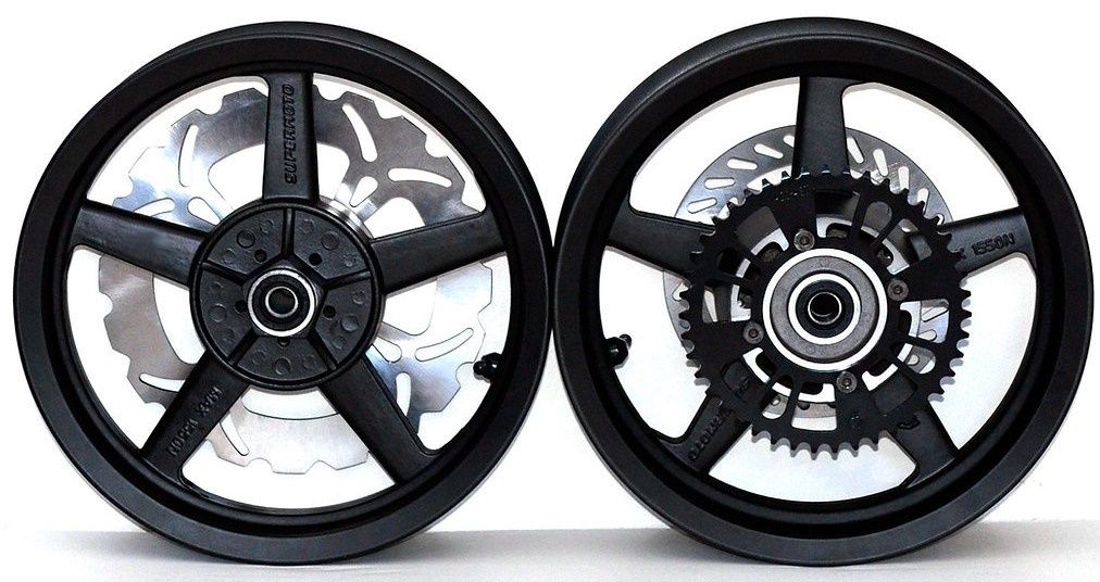 Webike | 73 MOTO PARTS ナナサンモトパーツ カワサキ KX85 12インチ