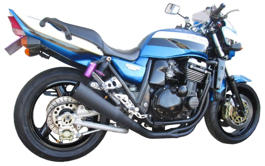 Webike | M-TEC中京 エムテック中京 メガホンマフラー ZRX1100(AZ-0014