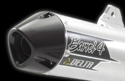 Webike | DELTA デルタ バレル4サイレンサー WR250R(F3800) | スリップ