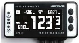 Webike | ACTIVE アクティブ デジタルモニターV4 スピード (1080138