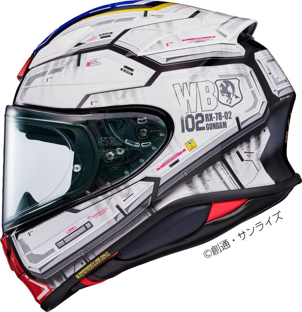 Webike | SHOEI ショウエイ Z-8 RX-78-02 ガンダム［ゼットエイト RX