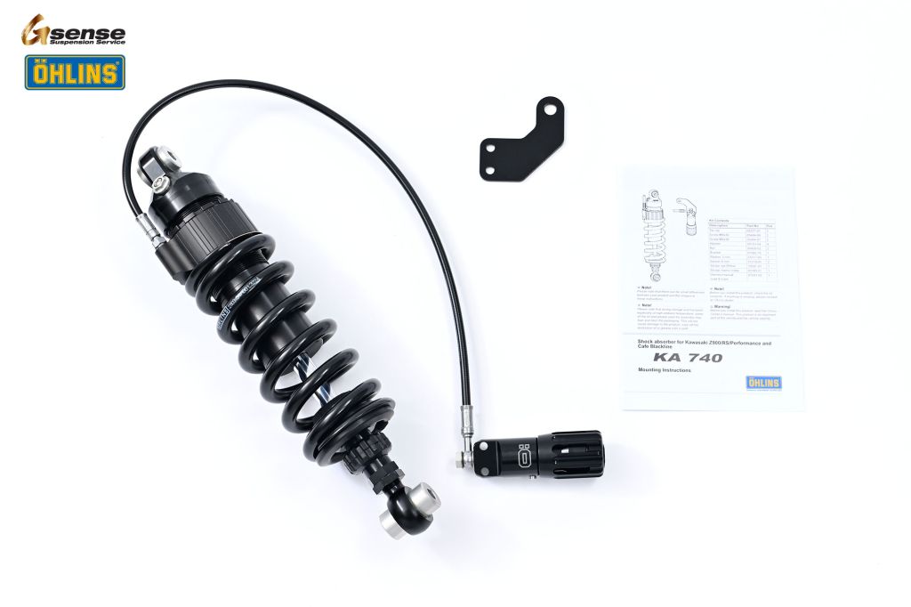 Webike | OHLINS オーリンズ リアサスペンション ブラックライン