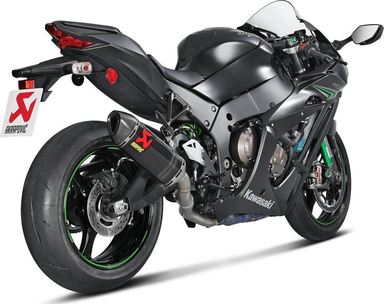 Webike | AKRAPOVIC アクラポビッチ e1仕様 スリップオンマフラー