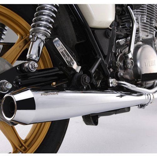 Webike | PRUNUS プラナス メガホンマフラー SR400(Q5KSKR001015