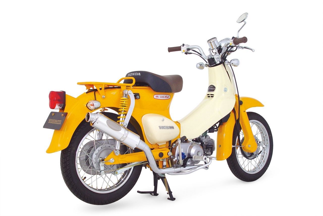 Webike | SP武川 SPタケガワ ボンバーマフラー スーパーカブ50(04-02