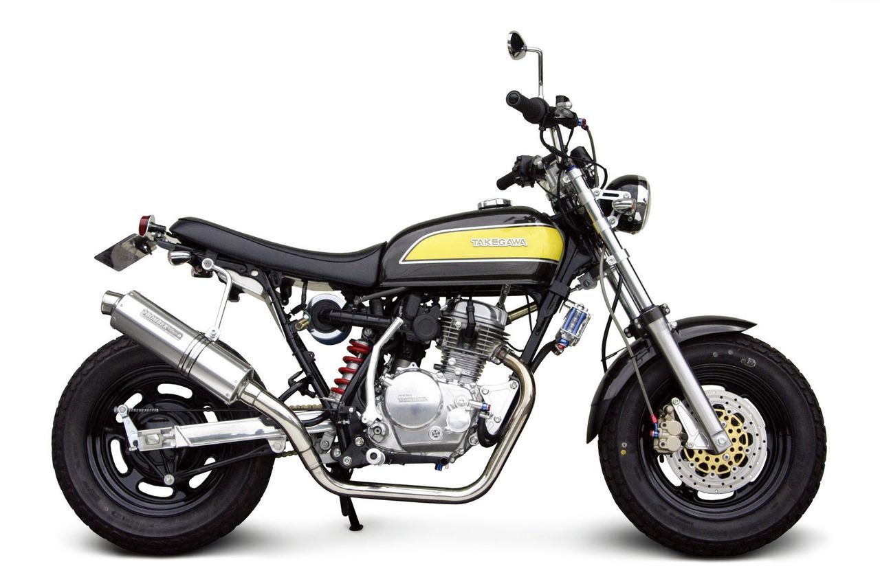 Webike | SP武川 SPタケガワ ボンバーマフラー エイプ タイプD(04-02