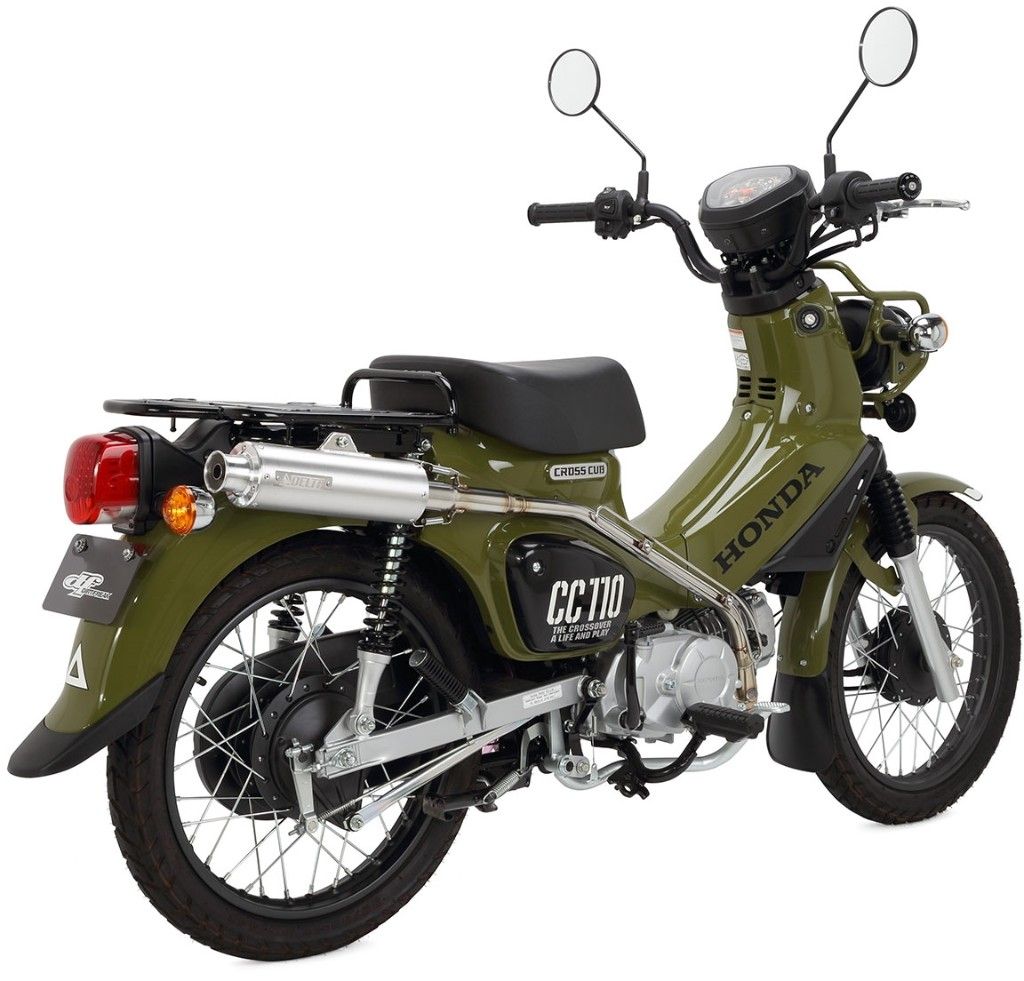 Webike | DELTA デルタ バレル4-S MINIサイレンサー クロスカブ110