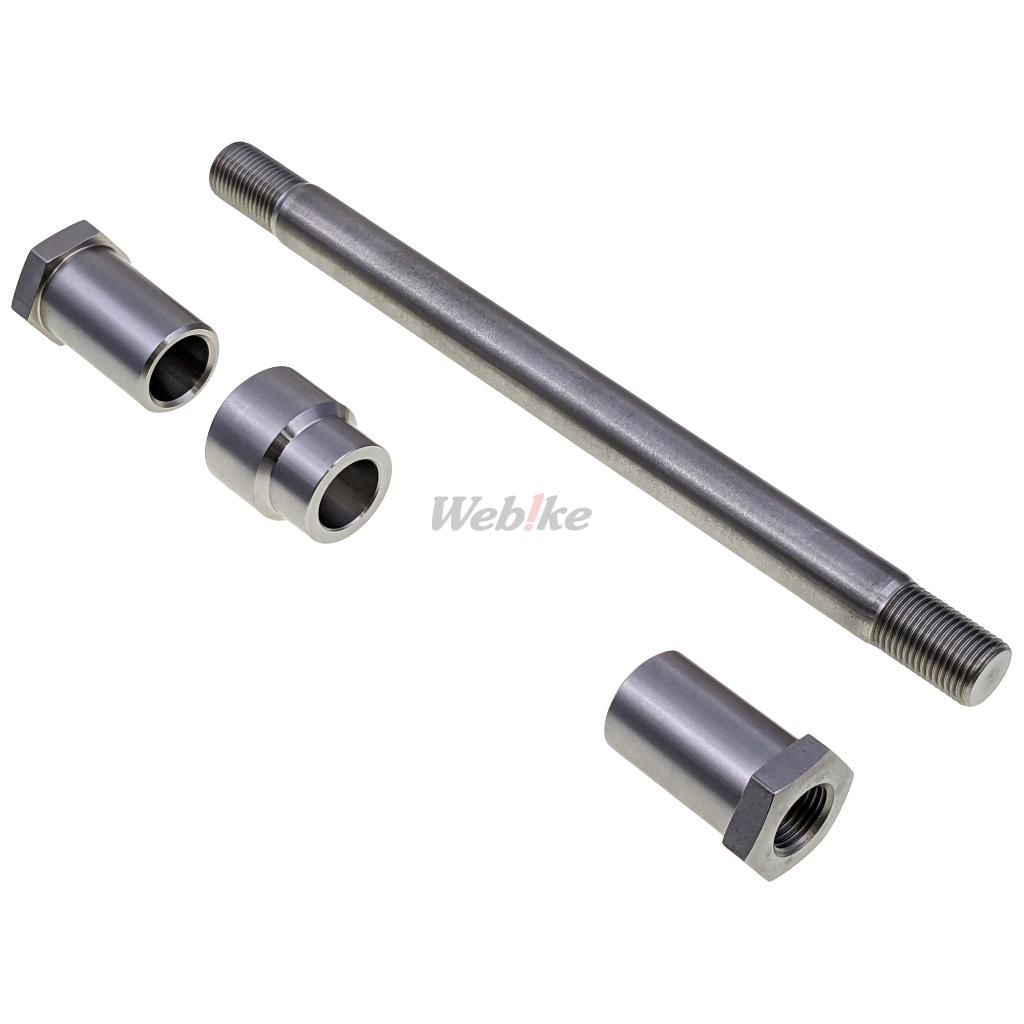 Webike | PMC ピーエムシー Z/KZ ステンレスアクスルシャフトセット Z1