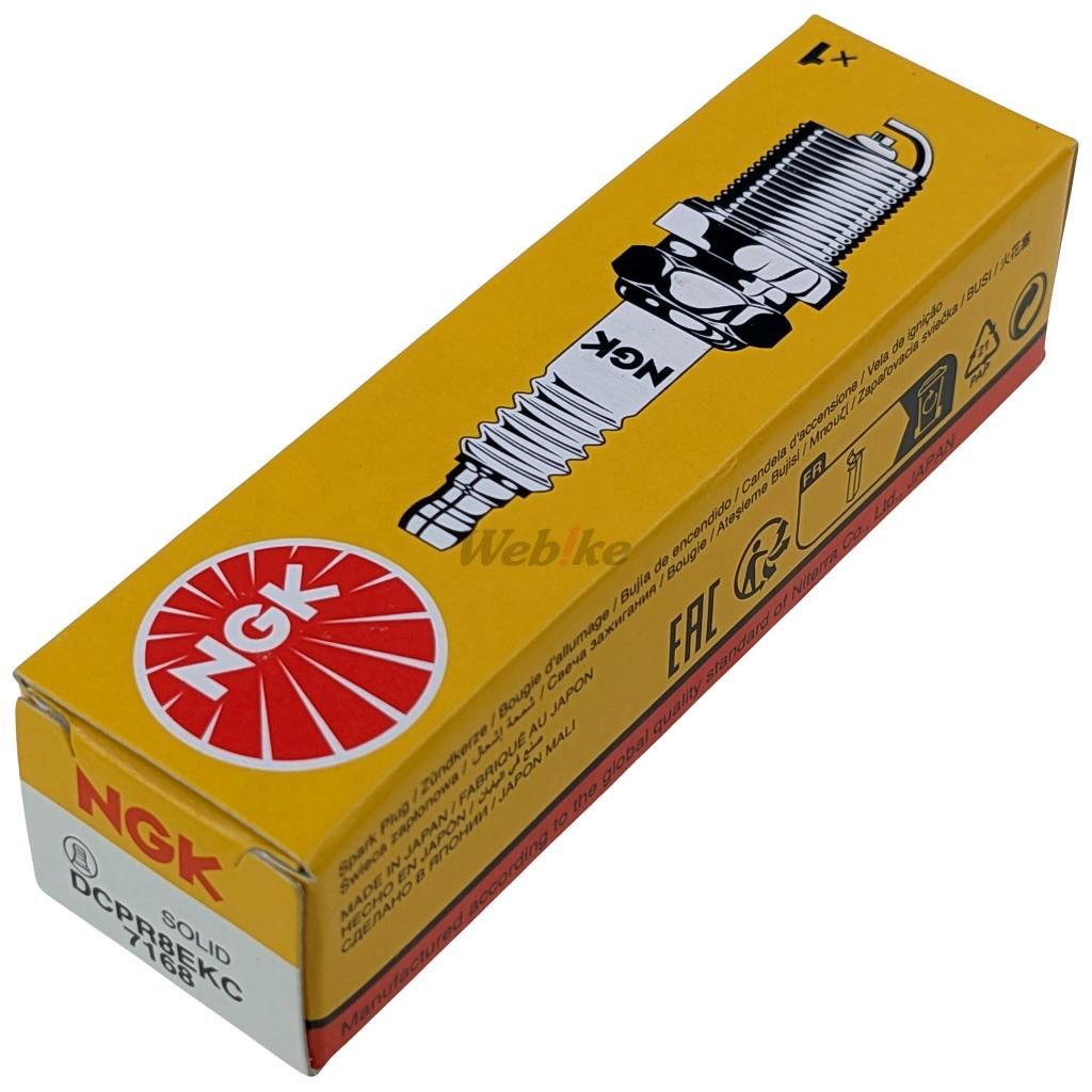 Webike | NGK エヌジーケー 日本特殊陶業 標準プラグ DCPR8EKC 7168