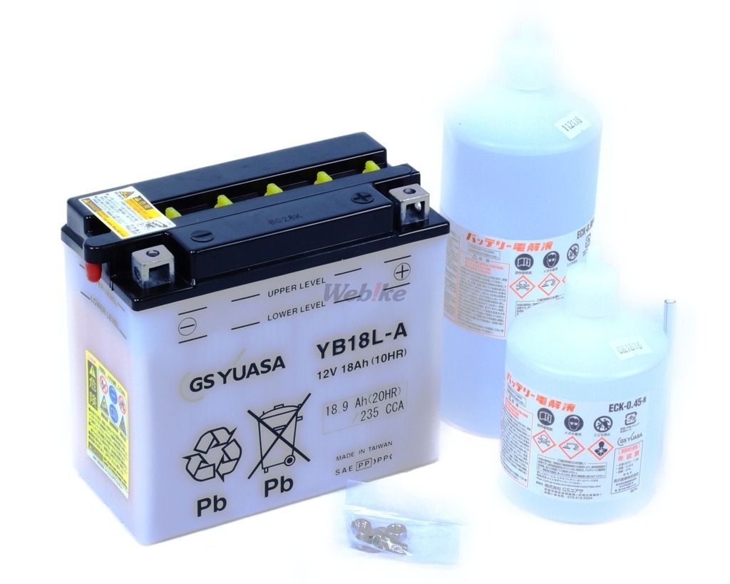 Webike | GS YUASA GSユアサ ジーエスユアサ YB18L-A オートバイ用