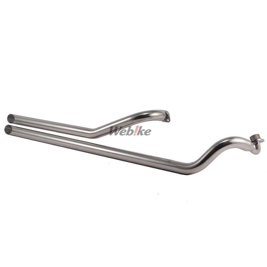 Webike | Garage T&F ガレージ T&F ロングドラッグパイプマフラー