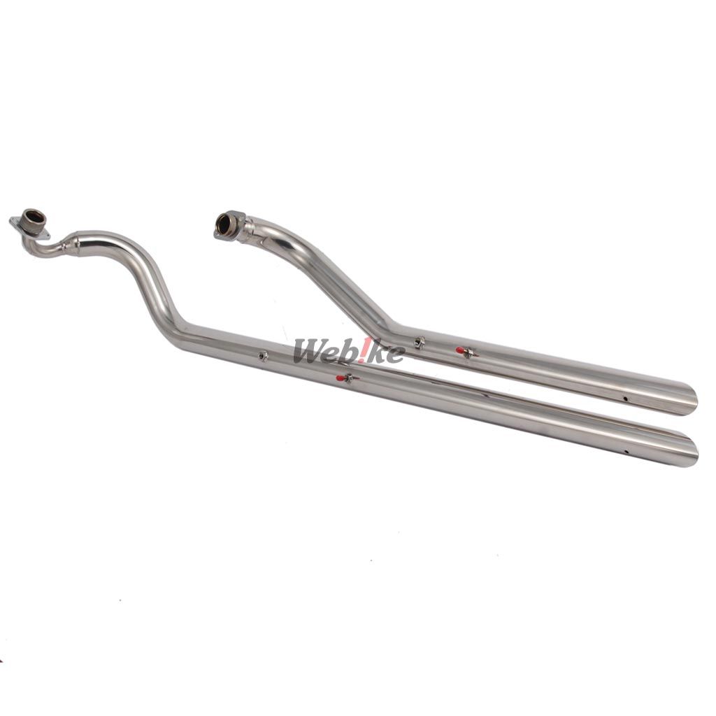 Webike | Garage T&F ガレージ T&F ロングドラッグパイプマフラー