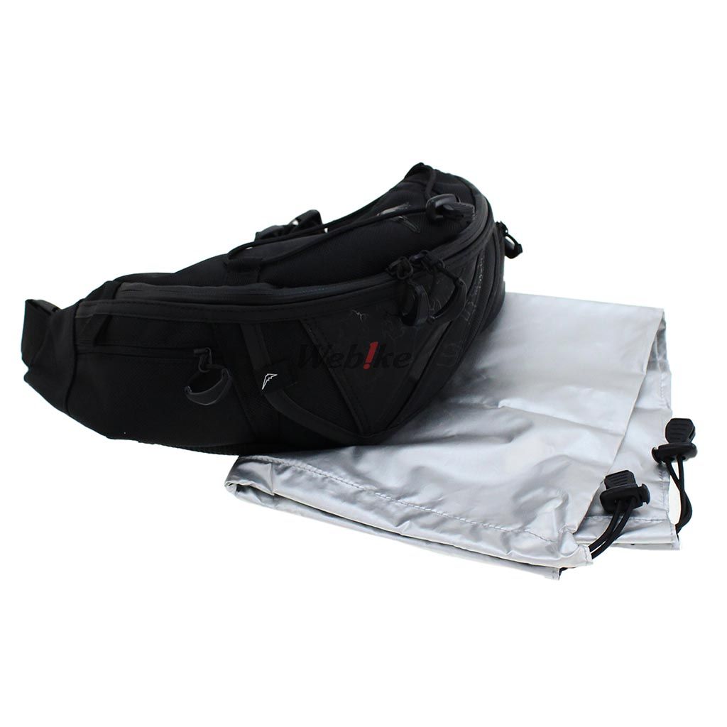 Webike | KUSHITANI クシタニ ウエストバッグ K-3585B(K-3585B-BKOUT-F