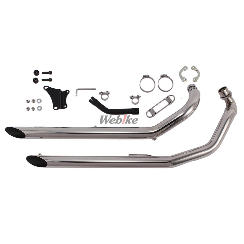 Webike | DAYTONA デイトナ ドラッグパイプマフラー ドラッグスター400