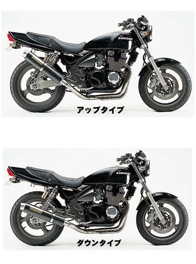 Webike | WR'S ダブルアールズ フルエキゾーストマフラー ZEPHYR400