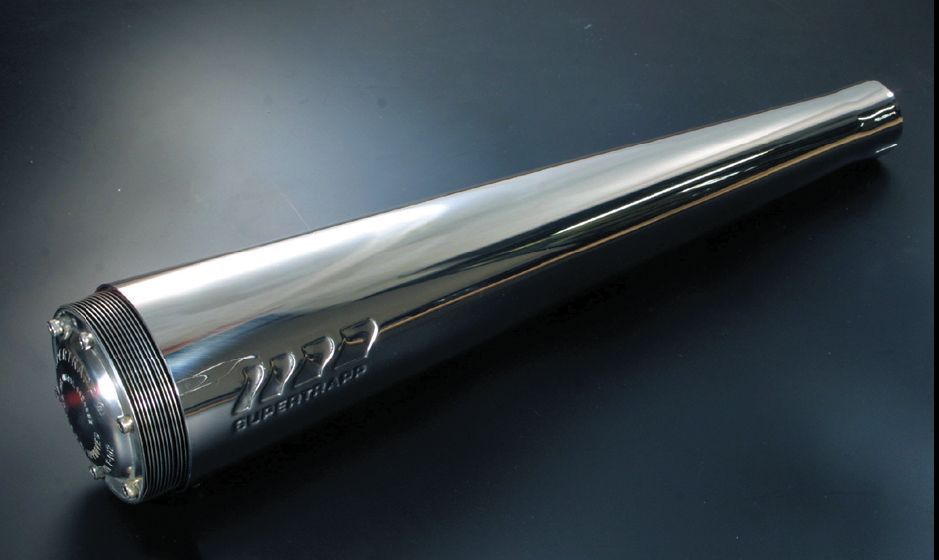 Webike | SUPER TRAPP スーパートラップ 4インチメガホンサイレンサー